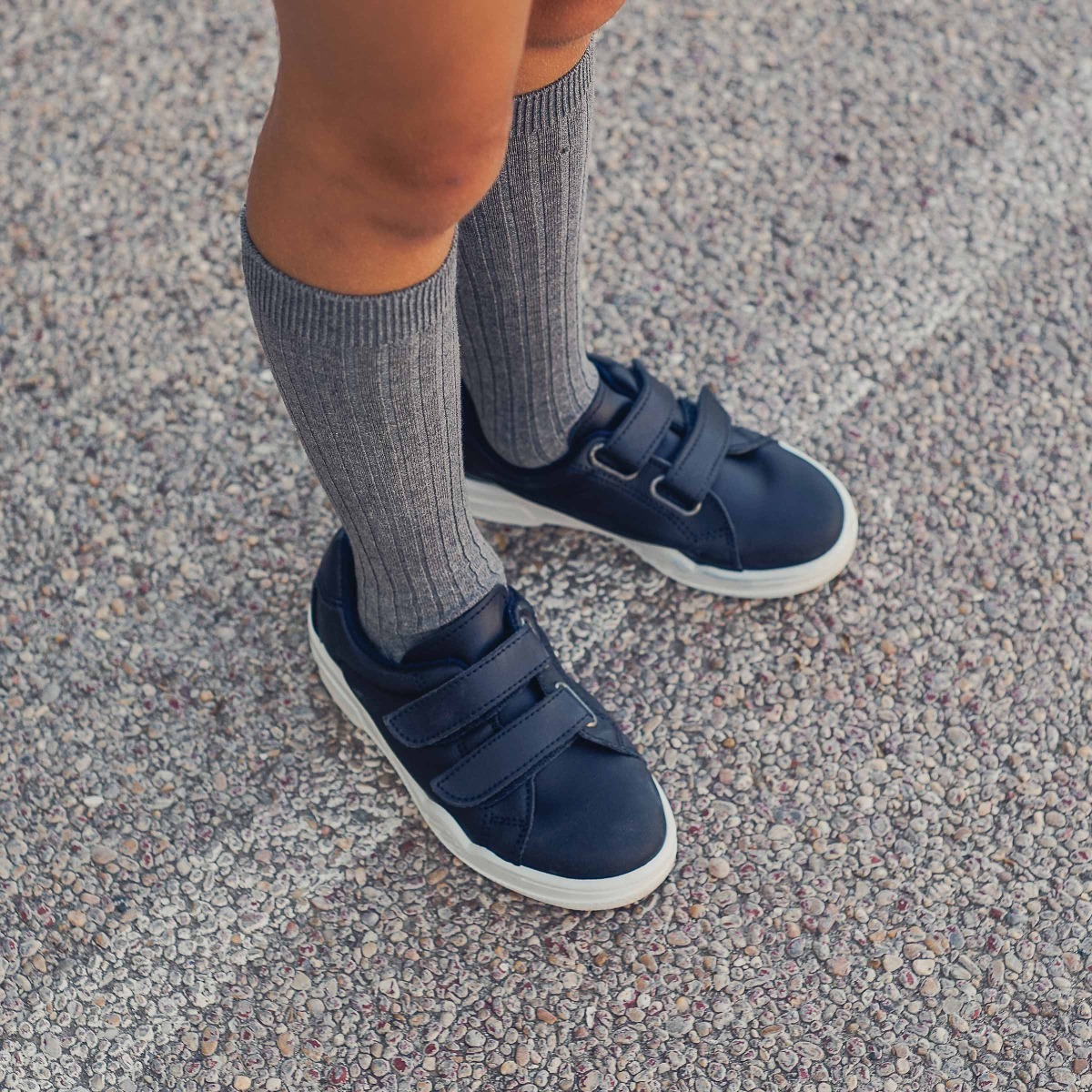 Deportivas niño de piel lavable para el colegio