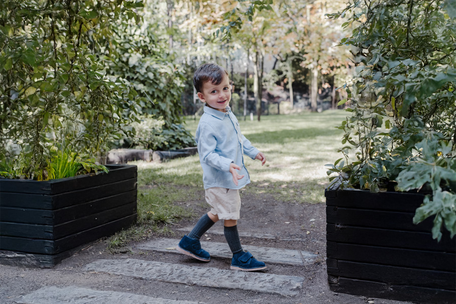 Pisacacas Niños Botas Safari tira adherente   
