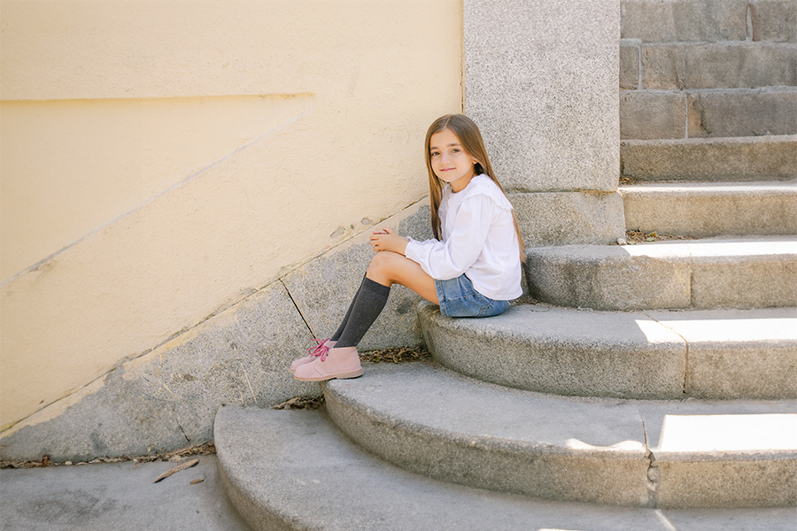 Pisacacas Niños Botas Safari Cordones