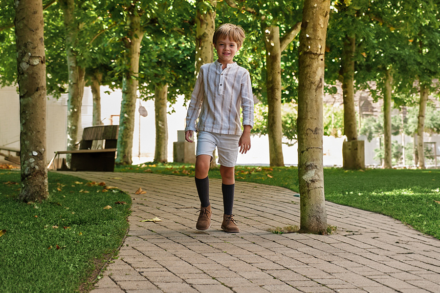 Pisacacas Niños Botas Safari Cordones