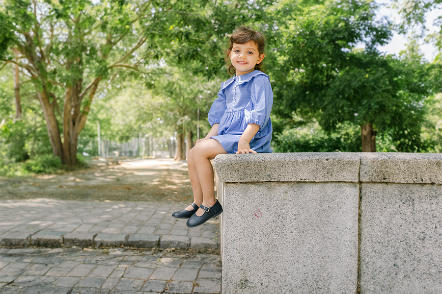 Merceditas Niña Piel Hebilla