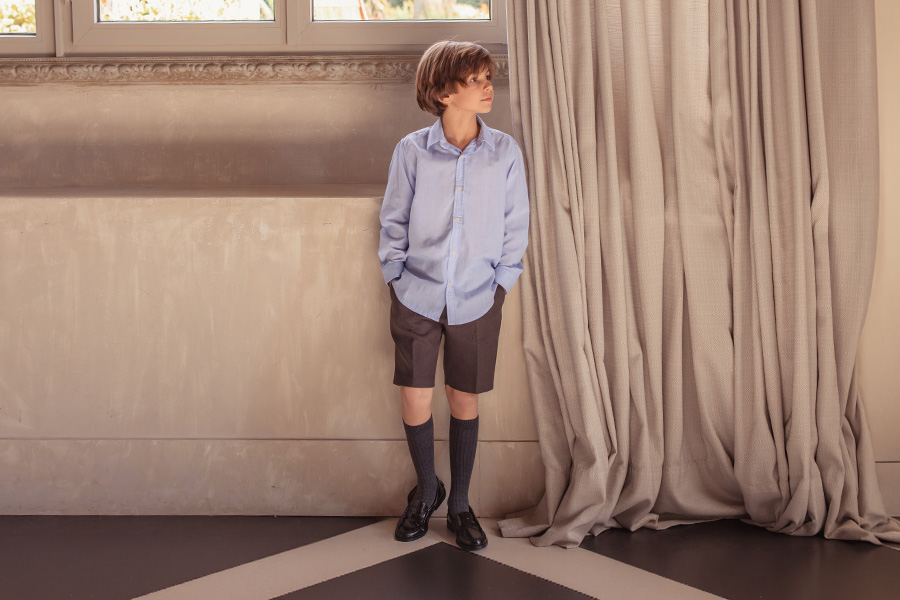 Zapatos castellanos Mocasines de piel para Niño