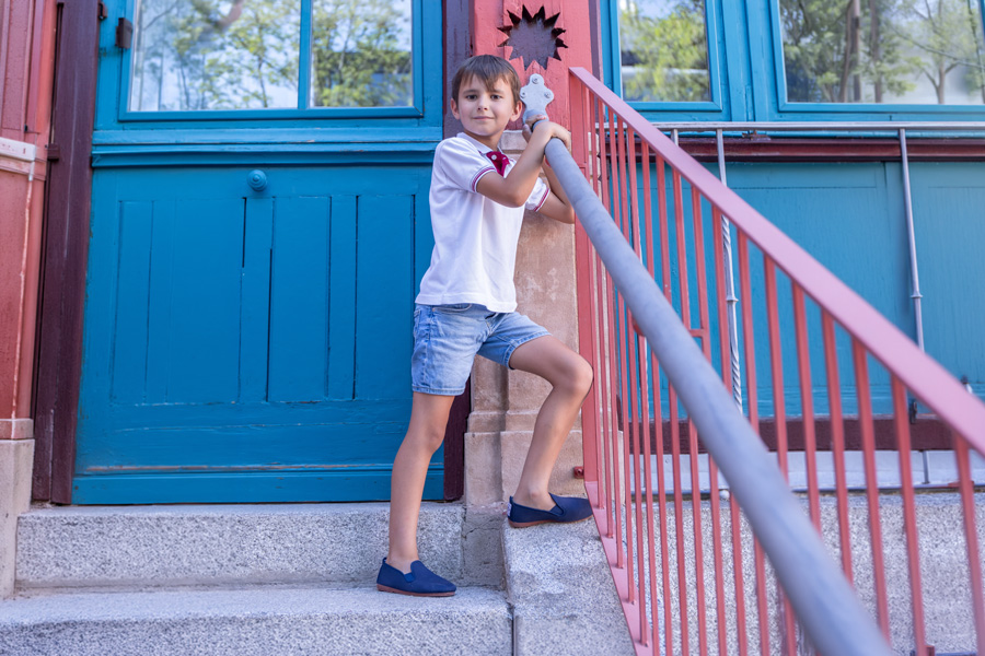 Zapatillas kung-fu camping