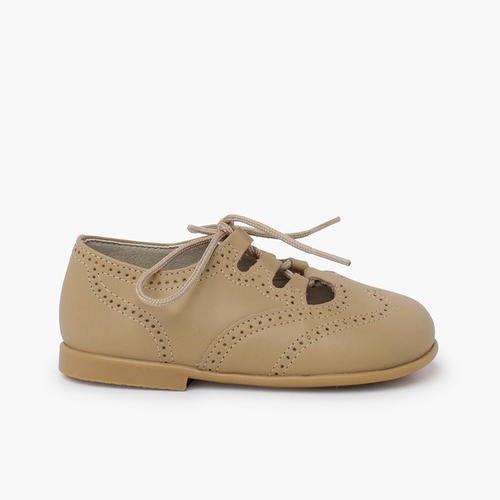 Inglesito / Zapatito Inglés Piel Camel