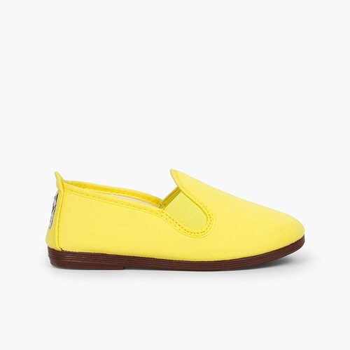 Zapatillas kung-fu camping Amarillo
