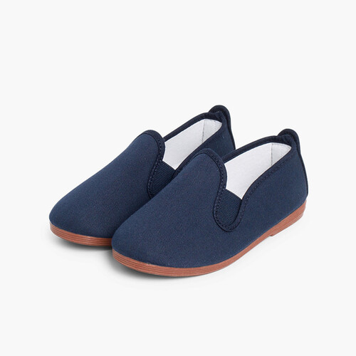 Zapatillas kung-fu camping Azul Marino