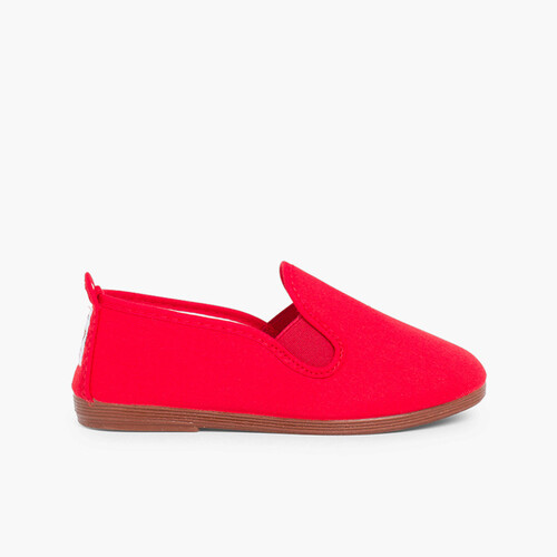 Zapatillas kung-fu camping Rojo