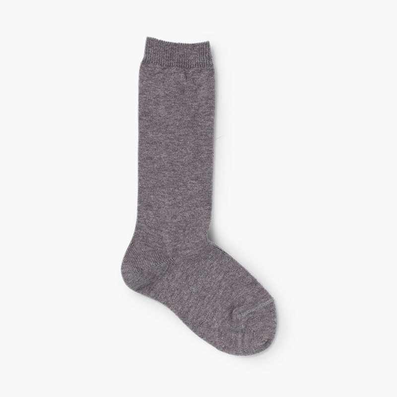 Calcetines Condor Lisos Altos Gris