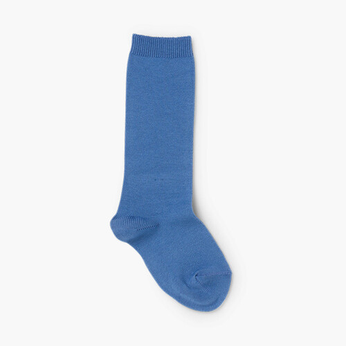 Calcetines Condor Lisos Altos Azul Francia