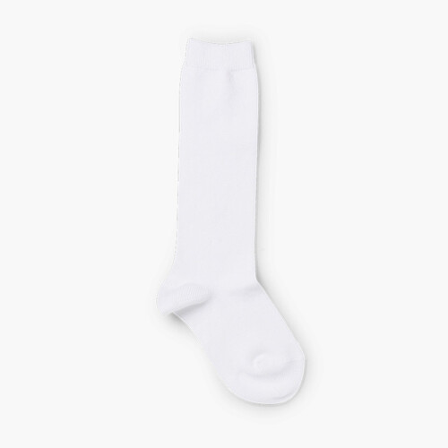Calcetines Condor Lisos Altos Blanco
