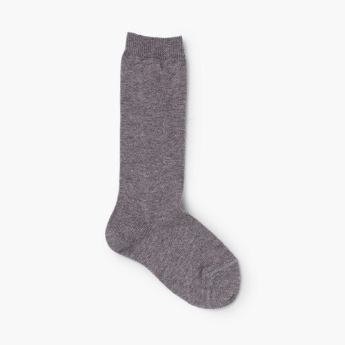 Calcetines Condor Lisos Altos Gris