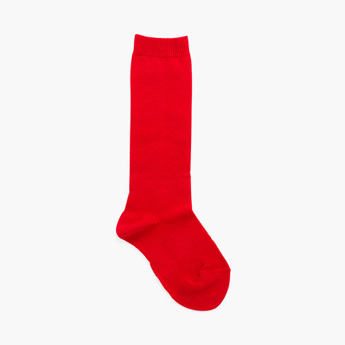 Calcetines Condor Lisos Altos Rojo