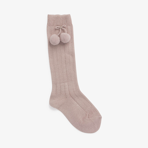 Calcetines CONDOR Bebé con pompón Piedra