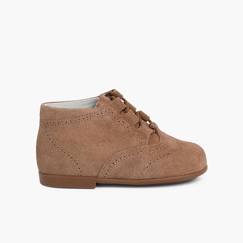 Bota Galesa / Botita Inglesa Serraje Topo