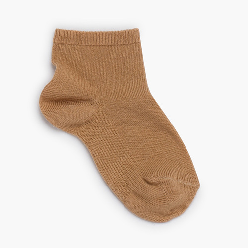 Calcetines Tobilleros Lisos Condor Verano Camel