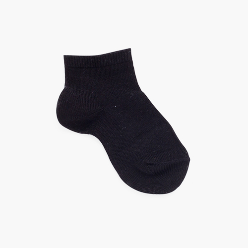 Calcetines Tobilleros Lisos Condor Verano Negro