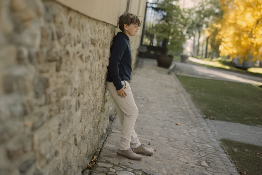 Botas de Pelo Interior con Cordones