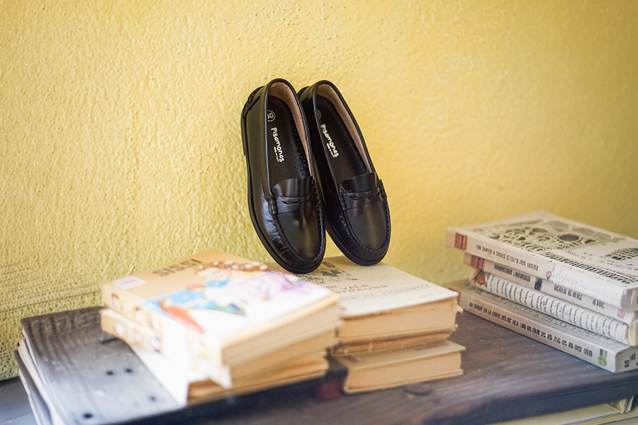 Mocasines Niña Colegio Castellanos Piel