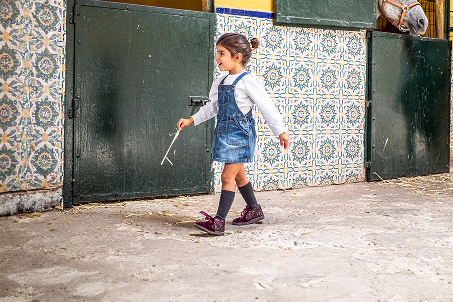 Pisacacas Glitter Niña