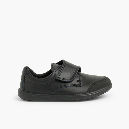 Zapato Colegial Lavable Niño con Puntera Reforzada  Negro
