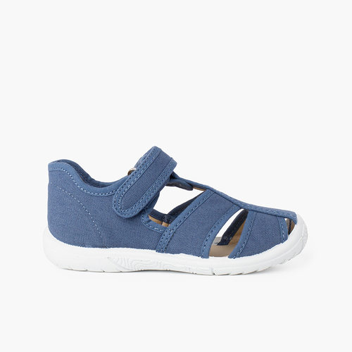 Pepito sandalia tira adherente niño puntera reforzada Azul Jeans