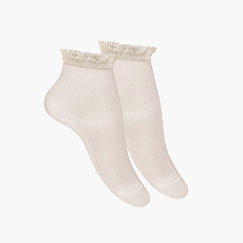 Calcetines niños cortos de vestir Lino