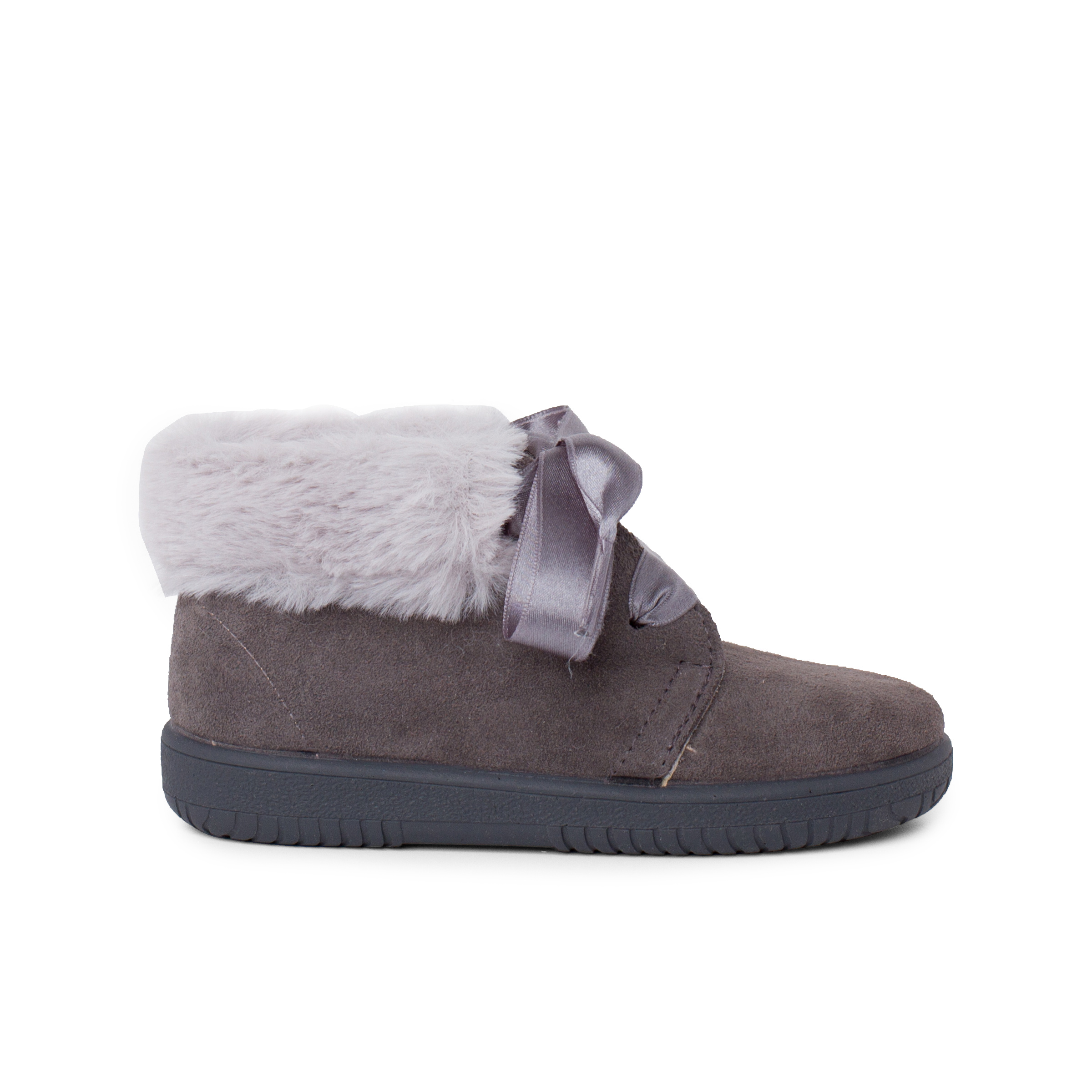 Bottes D'hiver Femmes Miccos Shoes Taille 37 Grises - Cuir, Doublure Chaude, Semelle Caoutchouc, Talon 2cm