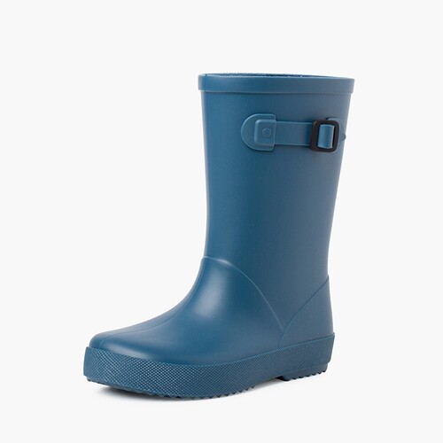 Botas agua splash hebilla colores empolvados Azul