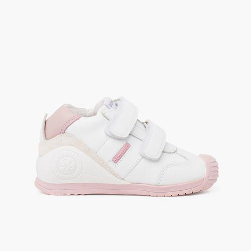 Zapatillas Biomecanics doble tira adherente Rosa
