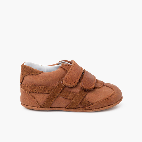 Badana zapatilla sport cierres adherentes Camel