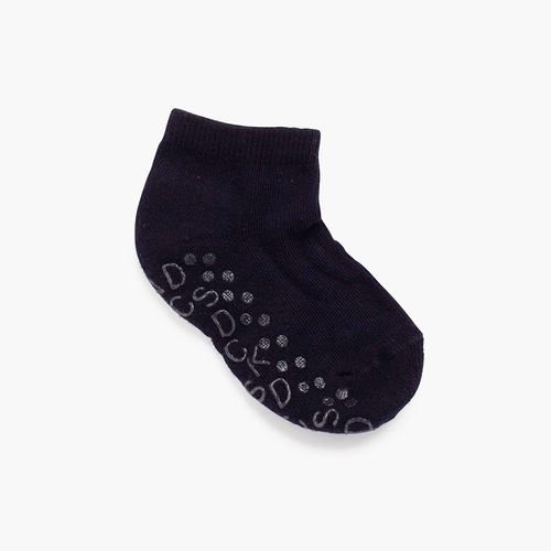Calcetines tobilleros niños antideslizantes Azul Marino