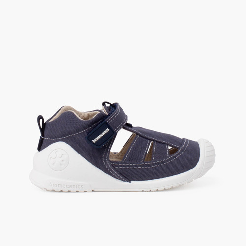 Sandalias deportivas unisex con puntera Biomecanics Azul Marino