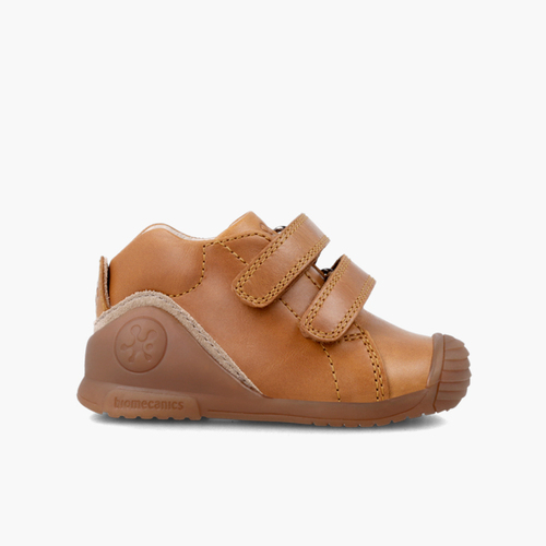 Zapatillas primeros pasos Biomecanics  piel Camel