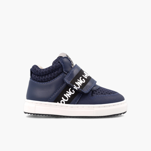 Zapatilla sport Garvalin letras Azul Marino