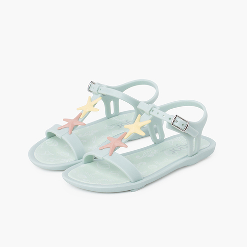 Sandalias Tricia Estrella Colores Empolvados Menta