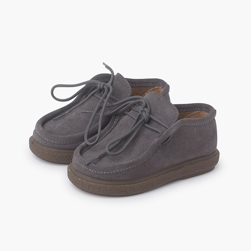 Zapatos Tipo Blucher Primeros Pasos Gris
