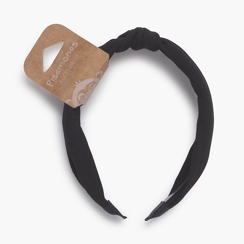 Diadema Turbante Niña y Mujer Negro