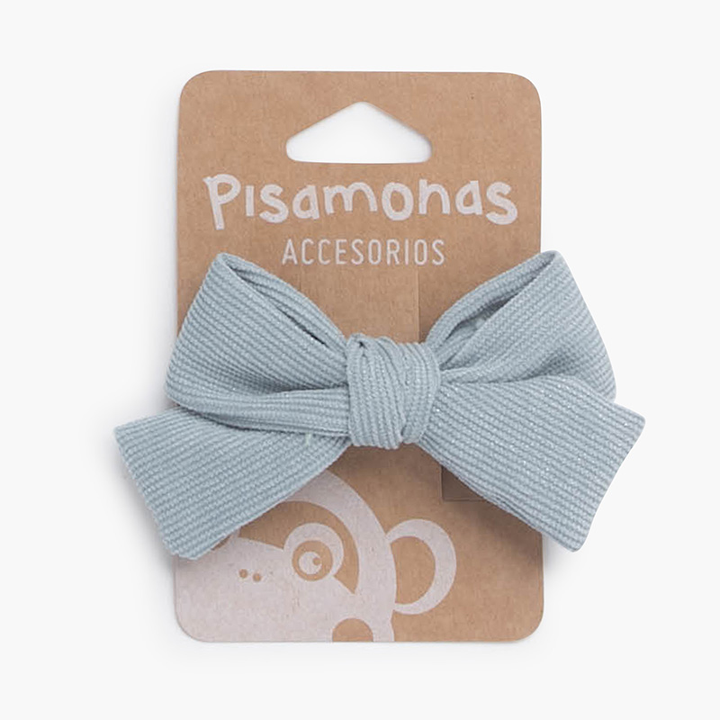 Lazo micropana cierre pico pato Azul Francia