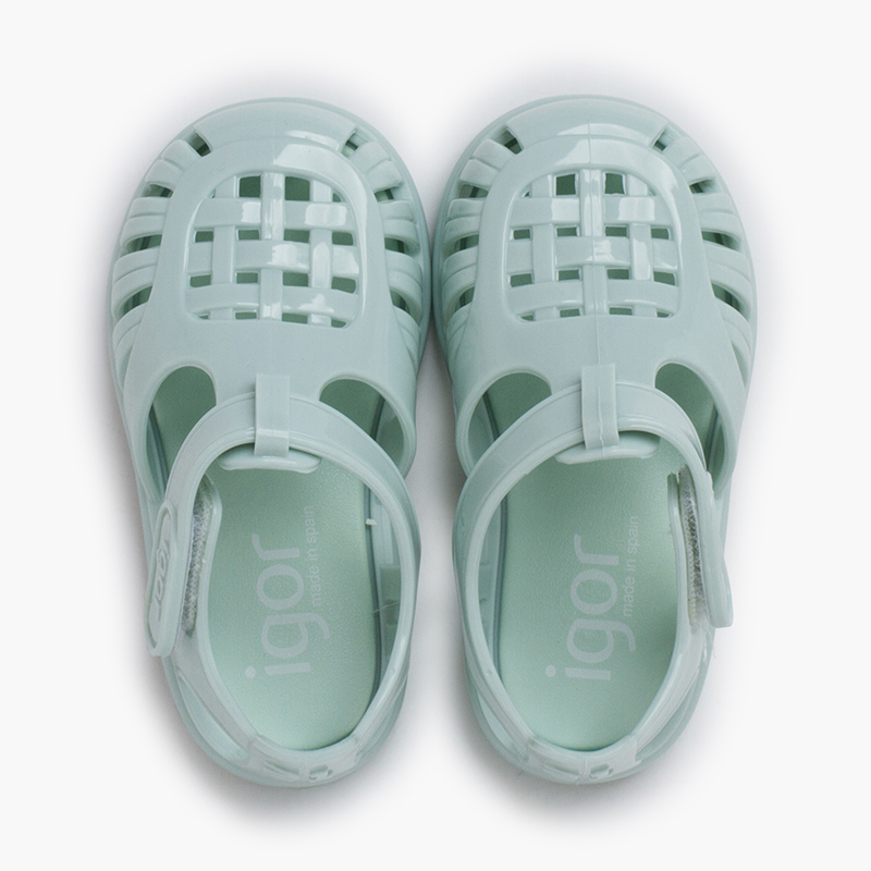Cangrejeras agua glossy tira adherente Menta