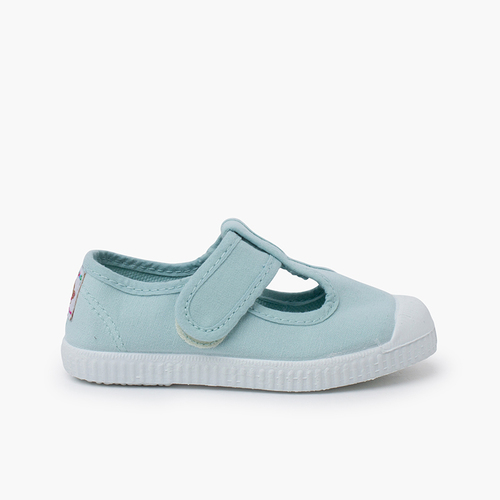 Zapatillas sandalia niños puntera goma Aguamarina