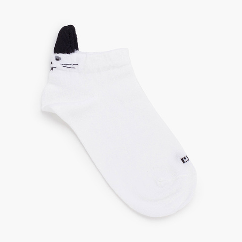 Calcetines invisibles orejas conejito Blanco
