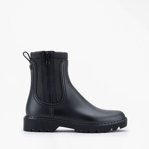 Botines agua mujer forro suave interior  Negro