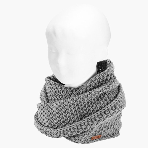 Cuello punto grano de arroz Gris Claro