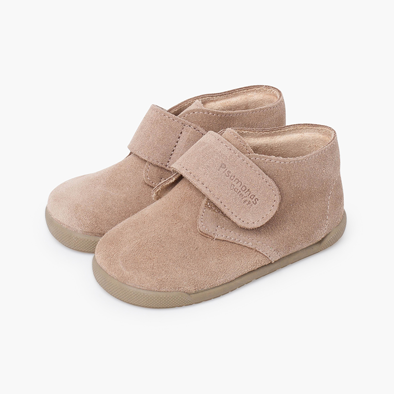 Botitas barefoot serraje cierre adherente Arena