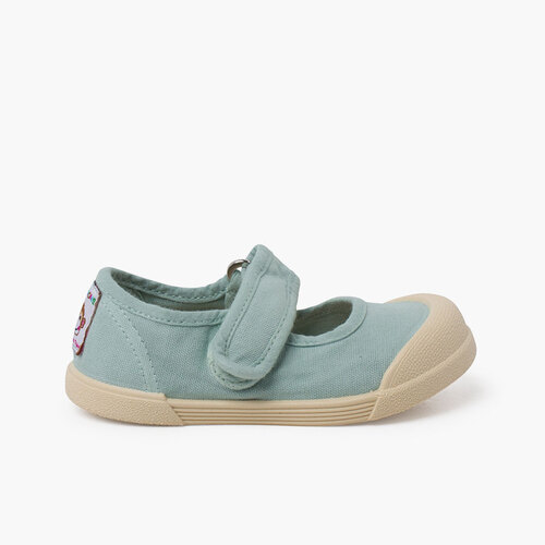 Merceditas barefoot lona blanditas Menta