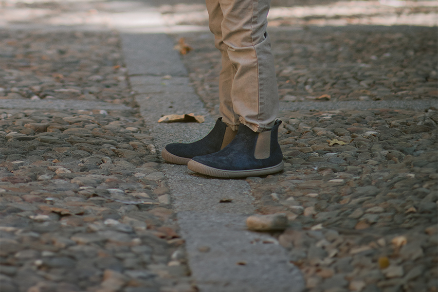Botas barefoot serraje tipo chelsea