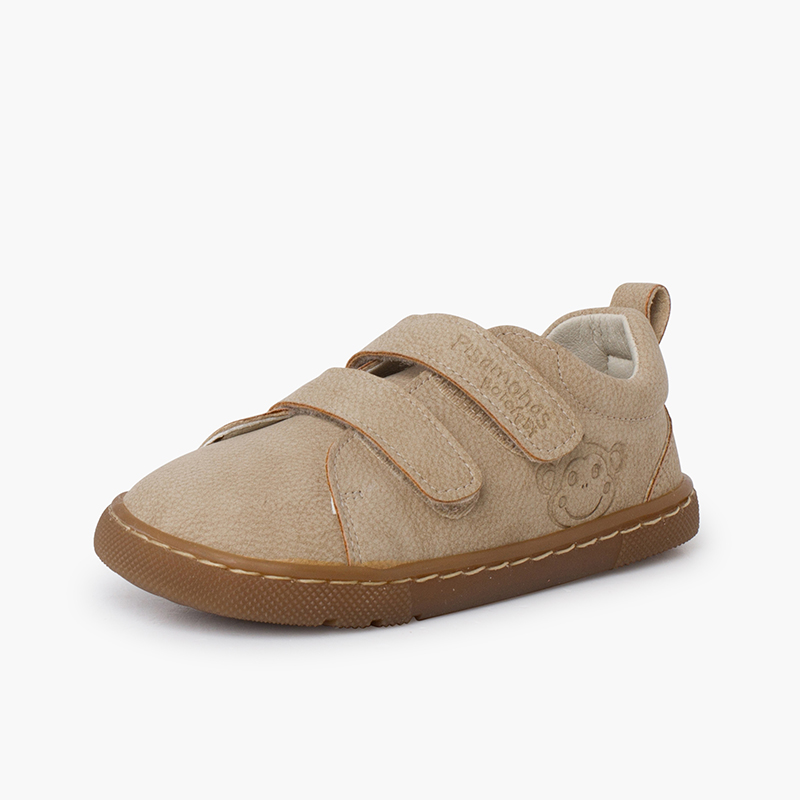 Zapatillas barefoot microfibra grabada Pisamonas