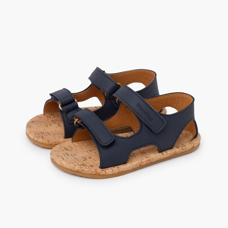 Sandalias Blanditos con piso de corcho para niños