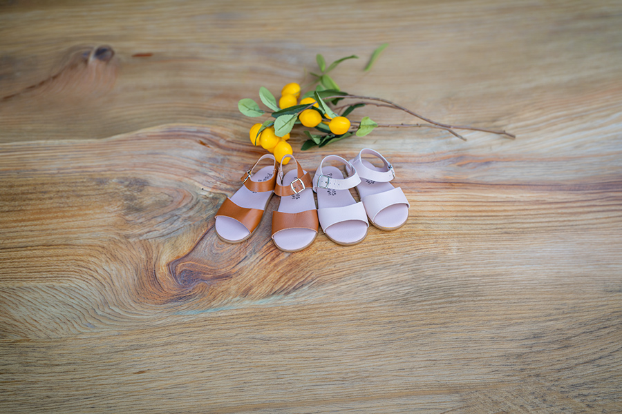 Sandalias barefoot lisas hebilla