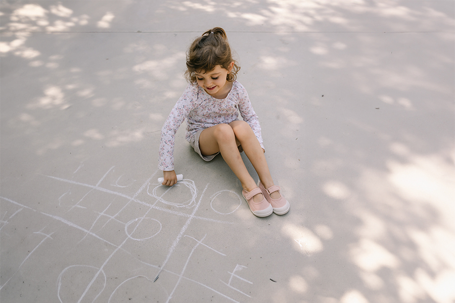 Merceditas puntera barefoot lona lavada